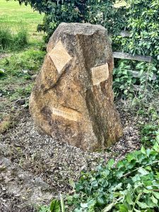 One of the Boundary Stones in Ebrington parish