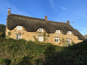 Thatched Cottages in Ebrington Village